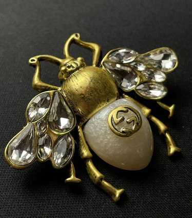 Vintage gucci bee brooch - Gem