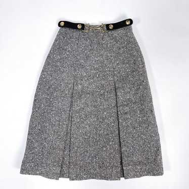 Celine wool pleated skirt - Gem