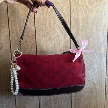 バッグ Coach Signature Accessory Pouch Hand Bag Coach Signature Accessory Pouch Bag | eBay