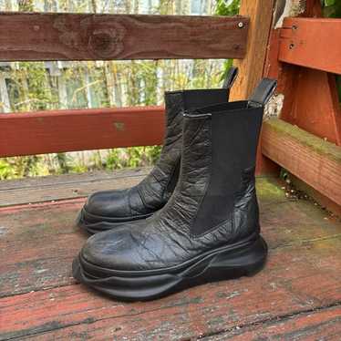 BICK OWENS DEKSHDW Black Abstract Beetle Boots￼ | eBay