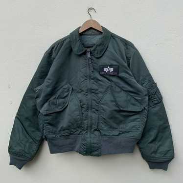 80s-90s American Made MA-1 Flight Jacket Bomber Jacket