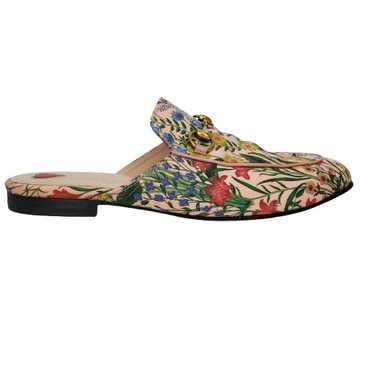 Gucci princetown horsebit canvas - Gem
