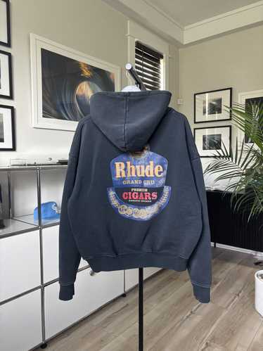 RHUDE ロゴ フーディ パーカー Rhude パーカー - Vintage Black | REVOLVE