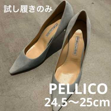 PELLICO ペリーコ パンプス 38(25cm位) ピンク系 【古着】