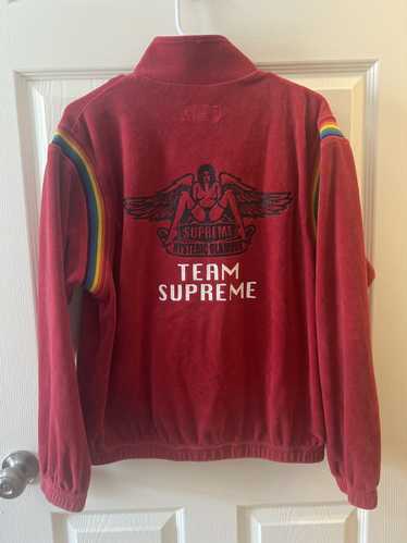 ジャケット・アウター Supreme22/AW studded velour track set Supreme Studded Velour Track Jacket (FW22) - $148