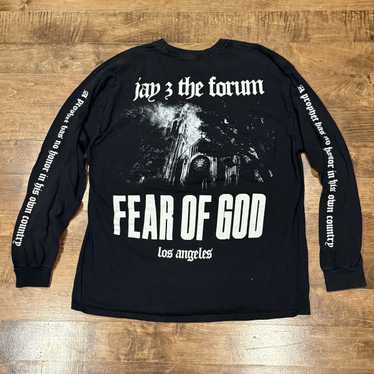 美品　Fear Of God×Jay Z パーカー　L FEAR OF GOD Jay-Z Hoodie Black Men's - FW17 - US
