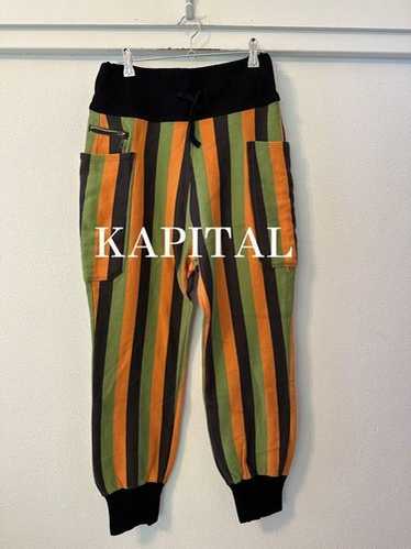 注目ブランドのギフト Kapital kapital Gem - pants stripe パンツ
