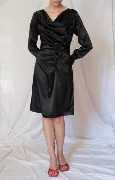 【Vivienne Westwood】サテンミディスカート Vivienne Westwood】サテン ミディ スカート 関送無料
