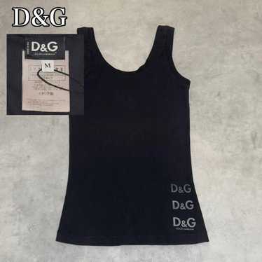 Dolce&Gabbana tank top y2k ヴィンテージ Vintage Dolce & Gabbana Tank Top Gilet Sleeveless Y2K Hype