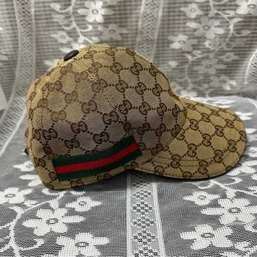 GUCCI GGパターン キャップ ベージュ GUCCI GGパターンキャップ ベージュ - メルカリ