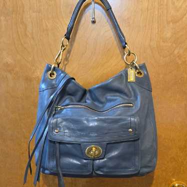 Coach teal leather hampton - Gem