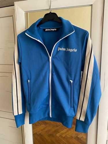 スウェット・トレーナー Palm Angels Track Jacket With Zipper Palm Angels Logo Print Zip Up Track Jacket Red Men's - SS21 - US