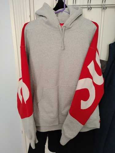 Supreme Big Logo Hooded Sweatshirt パーカーM Supreme Big Logo Jacquard Hooded Sweatshirt Black Men's