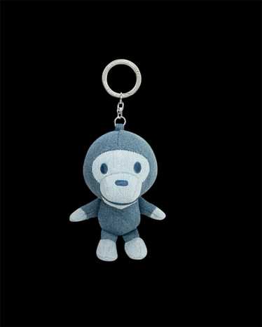 小物 BAPE BABY MILO PLUSH DENIM DOLL KEYCHAIN BABY MILO PLUSH DENIM DOLL KEYCHAIN | bape.com