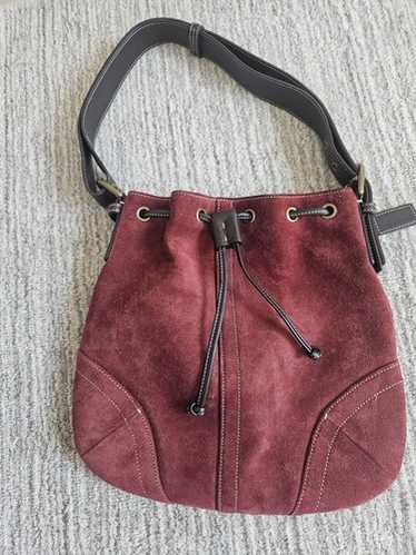 バッグ Vintage COACH Drawstring Nubuck Backpack Vintage COACH Drawstring Nubuck Backpack - メルカリ