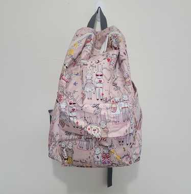 美品　LESPORTSAC×Fifi Lapin コラボ　2WAYボストンバッグ LeSportsac x FiFi Lapin Limited Edition Sweethearts Bunny