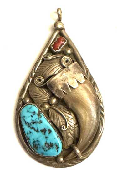 TUCSON INDIAN JEWELRY | HERBERT TSOSIE Navajo Pendant SOLD🥲