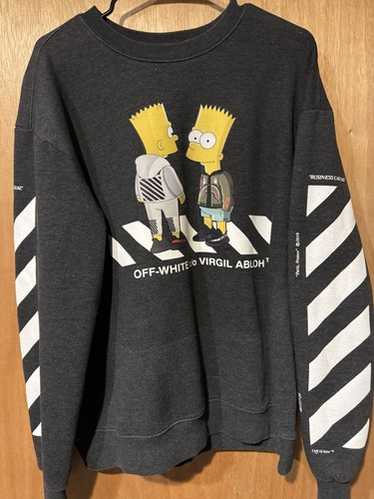 OFF-WHITE TEENAGER バート・シンプソン スウェット Off-white X The Simpsons Flaming Bart Sweatshirt | The Webster