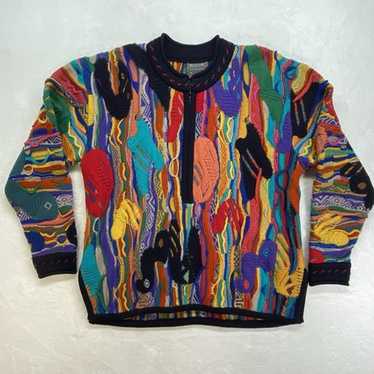 Vintage Coogi Soul Of Australia Sweater Ayers Rock Gold