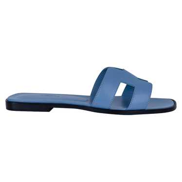 デニム＆フリンジ 2色入荷♪HERMES サンダル ORAN Oran sandal | Hermès USA