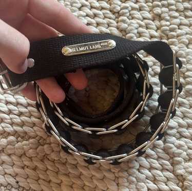 Helmut Lang AW98 Chain Canvas Belt | Grailed