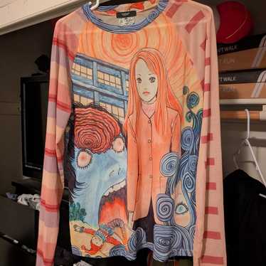Junji Ito Collection 長袖カットソー Lサイズ Junji Ito Collection 長袖カットソー Lサイズ Junji Ito In