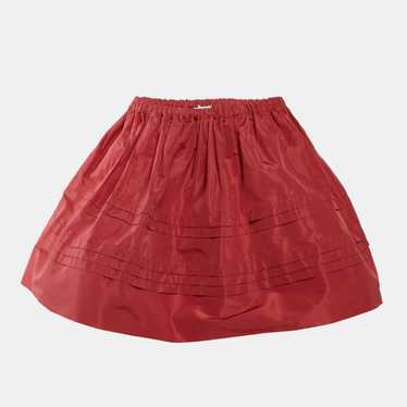 スカート MIU MIU RED AND BEIGE SKIRT Miu miu red skirt - Gem