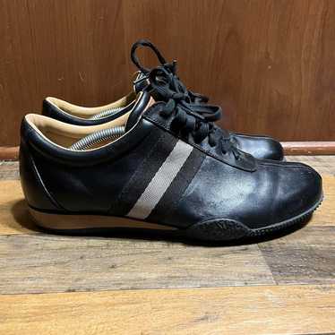 スニーカー BALLY SS25 (WK00BF TE078U001) Bally Leather striped sneakers - Black - Men | FRENZ830