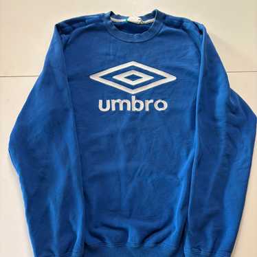 トップス 80s OLD UMBRO sweat USA archive Vintage Umbro Embroidered Big Logo Spellout Umbro Side Taped