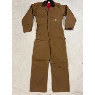 【USA-vintage】carhartt cover-all 80s 90s Vintage carhartt lined coveralls - Gem