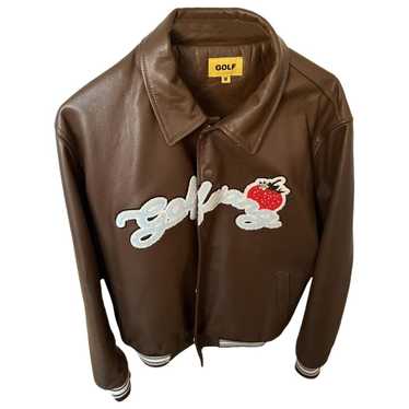 ジャケット・アウター GOLF WANG Tyler leather jacket Golf Wang × Tyler The Creator Golfwang Biohazard Racing
