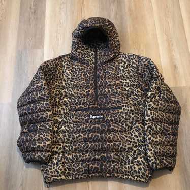 Supreme☆16AW☆ Faux Fur Leopard Jacket☆XL Supreme 2016 Leopard Faux Fur Trucker Jacket - Black