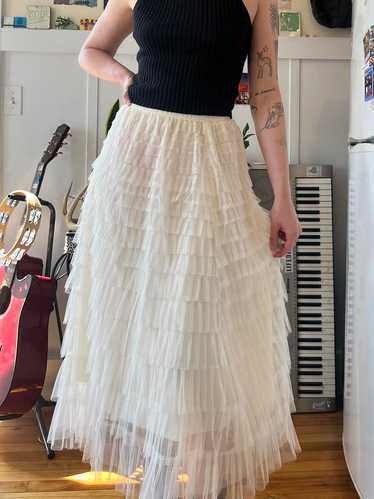 Women's Skirt - White/Cream - S – white / cream t… - image 1