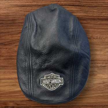 Harley davidson leather newsboy - Gem