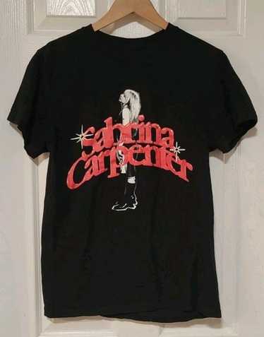 サブリナ・カーペンター　ベルシュカ　Tシャツ　ブルー Sabrina Carpenter print short sleeve T-shirt - T-shirts