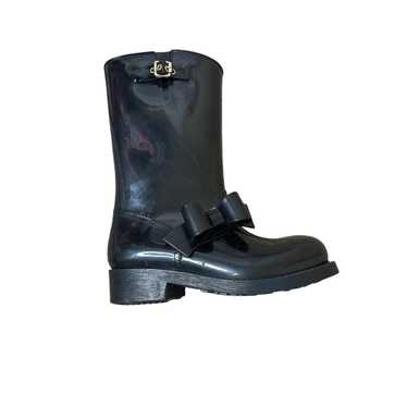 ミドルブーツ RED VALENTINO Women Boots WQ0S0E38ADW0NO BLACK RED VALENTINO(レッドヴァレンティノ) ブーツ(レディース