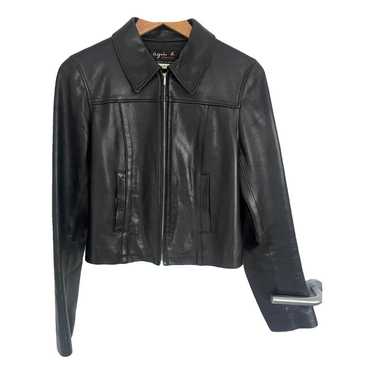 Agnes b leather jacket - Gem
