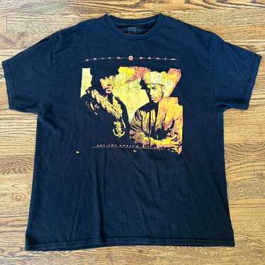 希少　vintage promo tee rakim The Master Eric B & Rakim / Let The Rhythm Hit 'Em