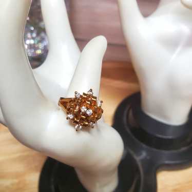 18kt hge vintage diamond - Gem