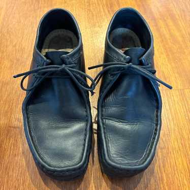 Clarks black leather wallabee - Gem