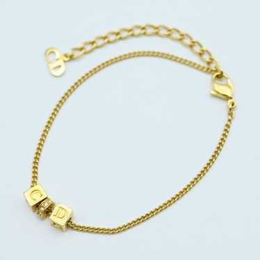 超人気 logo dior Christian cube Gem - アクセサリー