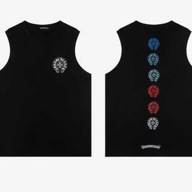CHROME HEARTS クロムハーツ USA LOGO Tank Top ロゴタンク