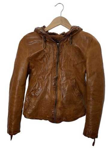 00s goa leather fur jacket hoodie レザー Goa G.O.A Rare Leather Fur Gimmick Jacket Women's Y2K 2000s
