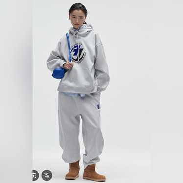 ★人気★【Ader Error x Zara】★Oversize Sweatshir.t Grey★ Zara x Ader Error Oversized Heavy Sweatshirt Grey Unisex M/L