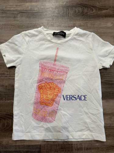 Versace cotton t-shirt white - Gem