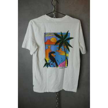 “Scotch & Soda” ガーメントダイ アートワークTシャツ BookstoreT-