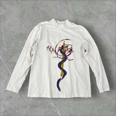 ポジャギ ホワイトリネンクロス Vintage z. cavaricci white - Gem