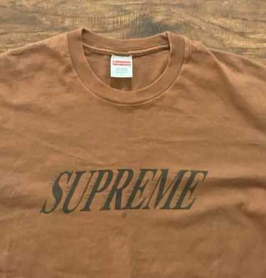Tシャツ・カットソー Supreme Slap Shot T-Shirt Brown (XL) New SUPREME Sports Stencil Top T-Shirt SS24kn59 2024 week 14