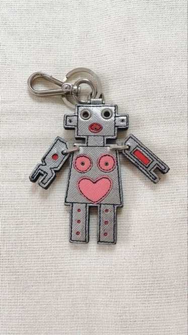 【PRADA】Soft Robot Keyring Prada Robot Keychain - Gem