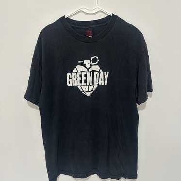 00s GREEN DAY グリーンデイ Tシャツ メンズ M 2004 00s GREEN DAY グリーンデイ バンドTシャツ コピーライト パンク